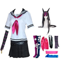 Load image into Gallery viewer, Anime Danganronpa Ibuki Mioda Cosplay Costume Sailor Suit Uniform Wig Halloween Costumes for Women