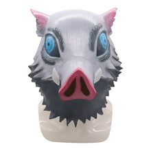 Load image into Gallery viewer, Demon Slayer Kimetsu No Yaiba Hashibira Inosuke Cosplay Costume Pig Mask Pants Outfit Halloween Carnival Costumes Clothes