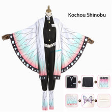 Load image into Gallery viewer, Anime Demon Slayer: Kimetsu No Yaiba Zenitsu Giyu Tanjirou Kamado Nezuko Cosplay Kimono Uniform Cosplay Costume for Children and Adult