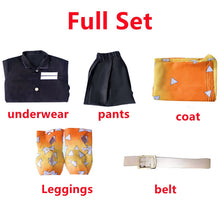 Load image into Gallery viewer, Anime Demon Slayer Kimetsu no Yaiba Agatsuma Zenitsu Cosplay Costume Kimono Uniform Halloween Christmas Party clothes