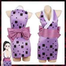 Load image into Gallery viewer, Anime Demon Slayer Suma Hinatsuru Makio Cosplay Costume Uzui Tengen Wives Uniform Dress Entertainment District Arc