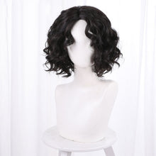 Load image into Gallery viewer, Anime Fantasy Magic Full House Encanto Heroine Mirabel Cospaly Wig Mirabel Black Styled Wavy Short Hair Cos Party