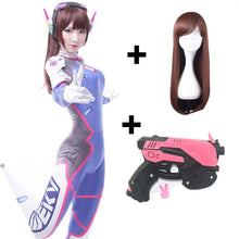 Load image into Gallery viewer, Game Dva Cosplay costume Women Sexy Costume Song hana Bunny Girl Cotume Game OW Jumpsuit Women Romper