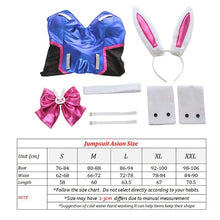 Load image into Gallery viewer, Game Dva Cosplay costume Women Sexy Costume Song hana Bunny Girl Cotume Game OW Jumpsuit Women Romper