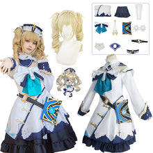 Load image into Gallery viewer, Anime Game Genshin Impact Cosplay Barbara Costume Barbara Gunnhildr Lolita Dress Outfit Halloween Party Costumes