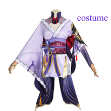 Load image into Gallery viewer, Game Genshin Impact Raiden Shogun Cosplay Costume Baal Sexy Women Uniform Wig Dress Full Set Halloween Party Costumes