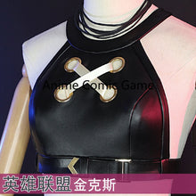 Load image into Gallery viewer, Anime Game LOL Arcane Cosplay Costume Crit Loli Jinx Cosplay Loose Cannon Cosplay Outfit Shoes Wig Sexy Women Carnival Costume