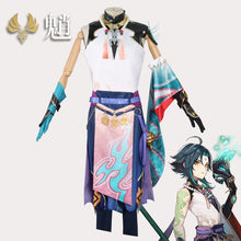 Load image into Gallery viewer, Anime Genshin Impact Xiao Cosplay Costume Carnival Halloween Party Performance Outfit Game Suit Uniform