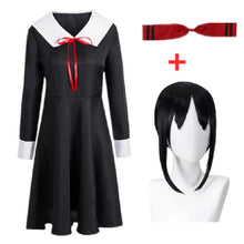 Load image into Gallery viewer, Anime Kaguya-Sama: Love Is War Shinomiya Kaguya Cosplay Costumes Fujiwara Chika Adult Anime Clothing Woman Dresses Headdress