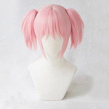 Load image into Gallery viewer, Anime Madoka Kaname Cosplay Wig Puella Magi Madoka Magica Heat Resistant Synthetic Hair Costume Wigs + Wig Cap