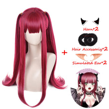 Load image into Gallery viewer, Anime My Dress Up Darling Cosplay Marin Kitagawa / Rizu Kyun Wig My Dress Up Darling Red Kitagawa Marin Devil Cosplay Wig