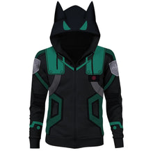 Load image into Gallery viewer, My Hero Academia Midoriya Izuku Deku Cosplay Costume Jacket Adult Unisex Hoodie Coat Sweatshirts