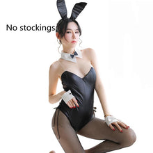 Load image into Gallery viewer, Rascal Does Not Dream of Bunny Girl Senpai Sakurajima Mai Cosplay Costume Women Black Jumpsuit Wig Halloween Costumes