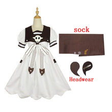 Load image into Gallery viewer, Toilet Bound Hanako Kun Yashiro Nene Cosplay Costume Dress Wig Headdress Prop Halloween Costume Dresses