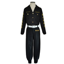 Load image into Gallery viewer, Anime Tokyo Revengers Ken Ryuguji Cosplay Costume Black Shirt Pants Uniform Draken Halloween Carnaval Clothes