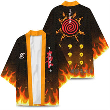 Load image into Gallery viewer, Uchiha Kimono Cloak Cosplay Costumes Hatake Summer Cardigan Haori Shawl Halloween Costume