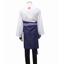 Load image into Gallery viewer, Uchiha Sasuke Cosplay Costume Shippuden Clothing Halloween Outfits Party Blazer Pants Waist Rope Hand Guard