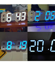 Load image into Gallery viewer, Wall Clock Anpro Large LED Digital Date Time Celsius Nightlight Display Alarm Clock