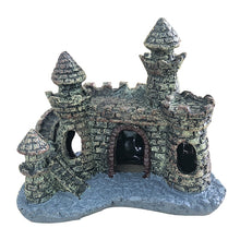 Load image into Gallery viewer, Aquarium Resin Castle Fish Tank Decorations Castle Tower Ornaments Fish Tank Aquarium Accessories Decoration