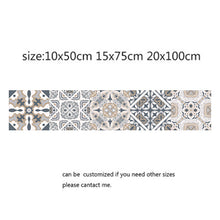 Load image into Gallery viewer, Arabic Style Mosaic Tile Stickers For Living Room Kitchen Retro 3D Waterproof Mural Decal Bathroom Decor Diy Adhesive Wallpaper