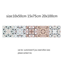 Load image into Gallery viewer, Arabic Style Mosaic Tile Stickers For Living Room Kitchen Retro 3D Waterproof Mural Decal Bathroom Decor Diy Adhesive Wallpaper