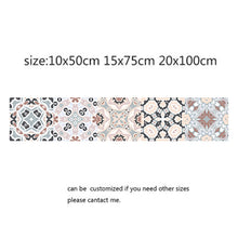 Load image into Gallery viewer, Arabic Style Mosaic Tile Stickers For Living Room Kitchen Retro 3D Waterproof Mural Decal Bathroom Decor Diy Adhesive Wallpaper