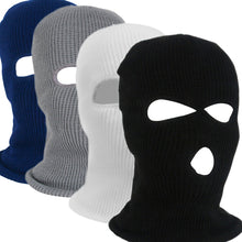 Load image into Gallery viewer, Army Tactical Mask 3 Hole Full Face Mask Ski Mask Winter Cap Balaclava Motorbike Motorcycle Helmet Full Helmet