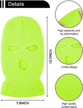 Load image into Gallery viewer, Army Tactical Mask 3 Hole Full Face Mask Ski Mask Winter Cap Balaclava Motorbike Motorcycle Helmet Full Helmet