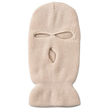 Load image into Gallery viewer, Army Tactical Mask 3 Hole Full Face Mask Ski Mask Winter Cap Balaclava Motorbike Motorcycle Helmet Full Helmet