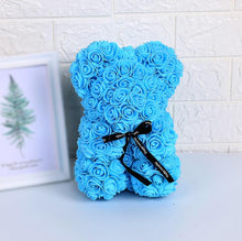 Load image into Gallery viewer, Artificial Flowers 25cm Rose Bear Girlfriend Anniversary Christmas Valentine's Day Gift Birthday Present For Wedding Party