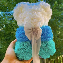 Load image into Gallery viewer, Artificial Flowers 25cm Rose Bear Girlfriend Anniversary Christmas Valentine's Day Gift Birthday Present For Wedding Party