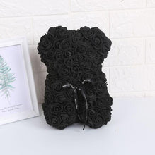 Load image into Gallery viewer, Artificial Flowers 25cm Rose Bear Girlfriend Anniversary Christmas Valentine's Day Gift Birthday Present For Wedding Party