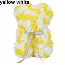 Load image into Gallery viewer, Artificial Flowers 25cm Rose Bear Girlfriend Anniversary Christmas Valentine's Day Gift Birthday Present For Wedding Party