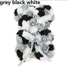 Load image into Gallery viewer, Artificial Flowers 25cm Rose Bear Girlfriend Anniversary Christmas Valentine's Day Gift Birthday Present For Wedding Party