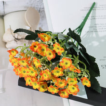 Load image into Gallery viewer, Artificial Flowers Rose Buds Lot Gypsophila Fake Artificial Plant Flower Bouquet For Wedding Home Festation DIY Decoration