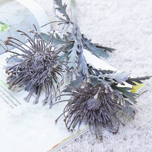 Load image into Gallery viewer, Artificial Flowers Short Branch Crab Claw 2 Fork Pincushion Christmas Garland Vase for Home Wedding Decoration Fake Planting