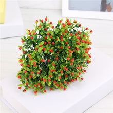 Load image into Gallery viewer, Artificial Milan Flowers Bouquet For Party Wedding Fake Plant Home Holiday Christmas Decorations Artificial Plants