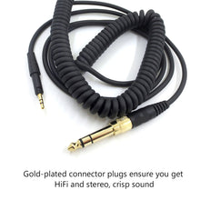 Load image into Gallery viewer, Audio Spring HiFi Stereo Cable for SENNHEISER HD6 HD7 HD8 HD515 HD518 HD 558 598 549 569 579 595 599 Earphone Wire Headset Cord