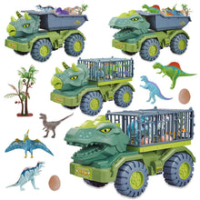 Load image into Gallery viewer, Car Toy Dinosaurs Transport Car dinosaur Carrier Truck Toy indominus rex jurassic world dinosaurs toys christmas gifts for Kids