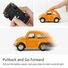 Load image into Gallery viewer, Car Toy for Boys Mini Diecast Metal Simulation Model Pull Back Car W/ Sound and Light Christmas Gift for Kids Girls Toddlers