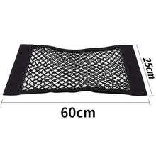 Load image into Gallery viewer, Car Back Rear Mesh Trunk Seat Elastic String Net Magic Sticker Universal Storage Bag Pocket Cage Auto Organizer Seat Back Bag