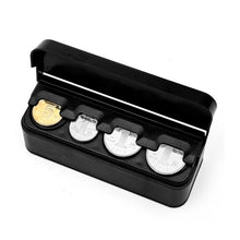 Load image into Gallery viewer, Automatic Car Interior Euro Organizer Storage Contains Coins Purse Wallet Holder Auto Coin Box Capsules Change Money Storage