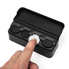 Load image into Gallery viewer, Automatic Car Interior Euro Organizer Storage Contains Coins Purse Wallet Holder Auto Coin Box Capsules Change Money Storage