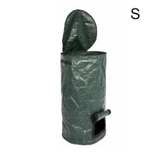Load image into Gallery viewer, Collapsible Garden Yard Compost Bag with Lid Environmental Organic Ferment Waste Collector Refuse Sacks Composter