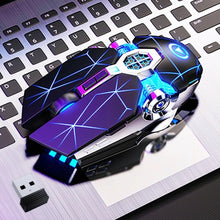 Load image into Gallery viewer, Wireless Optical 2.4G USB Gaming Mouse 1600DPI 7 Color LED Backlit Rechargeable Silent Mice For PC Laptop
