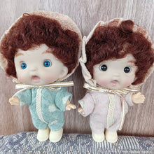 Load image into Gallery viewer, BJD Dolls for Girls 10cm OB11 Mini Doll 3D Blue Green Eyes Kawaii Pocket Toys Cute Surprise Face Clothes Girls Toy Birthday Gift