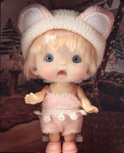 Load image into Gallery viewer, BJD Dolls for Girls 10cm OB11 Mini Doll 3D Blue Green Eyes Kawaii Pocket Toys Cute Surprise Face Clothes Girls Toy Birthday Gift
