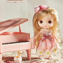 Load image into Gallery viewer, BJD Mini 16cm Doll 13 Movable Joints 1/8 Multi-color Eyeball Doll and Clothes Can Dress Up Girls DIY Toys Birthday Gifts