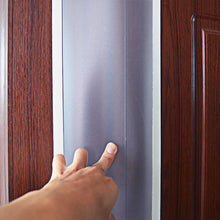 Load image into Gallery viewer, Baby Safety Door Seam Protection Strip Anti-pinch Hand Transparent Matte PP Material for Child Safety Door Gap Baffle