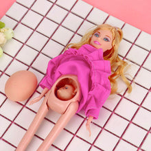 Load image into Gallery viewer, Baby Toy Pregnancy Doll Set Pregnant Doll Suit Doll Have A Baby In Her Tummy For Barbie Doll Child Toy Educational Toy 2023